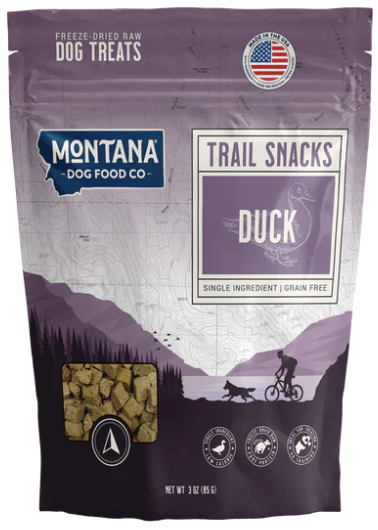 MONTANA | Сублимированные сырые утиные закуски (лакомства) для собак, 150 гр. MONTANA | Сублимированные сырые утиные закуски (лакомства) для собак, 150 гр.